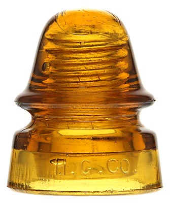 CD 162 H.G.CO., Smooth base; Golden Amber