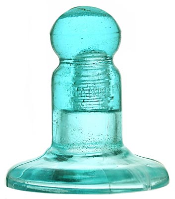 CD 317 CHAMBERS; Light Blue w/ Milk Swirls