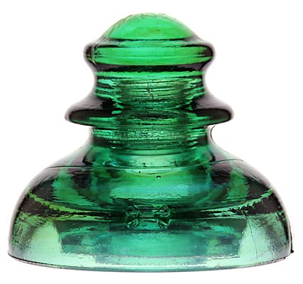 CD 282 PRISM; Aqua/Green w/ Amber Swirls