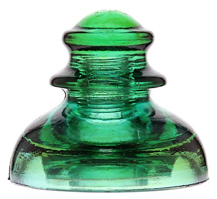 CD 282 PRISM; Aqua/Green w/ Amber Swirls