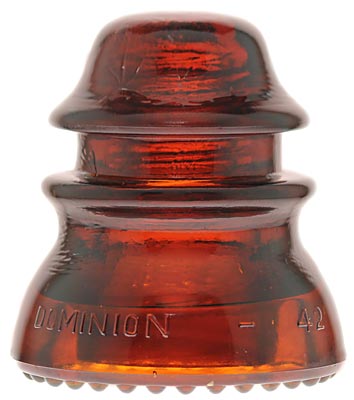 CD 154 DOMINION; Dark Red Amber