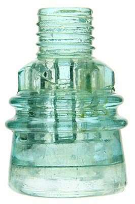 CD 158.9 BOSTON BOTTLE WORKS, Light Green Aqua; Classic "screw-top"