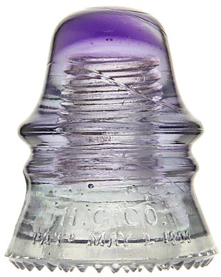 CD 151 H.G.CO. Ice Aqua w/ Purple; A picture is worth a thousand words, so please just look!