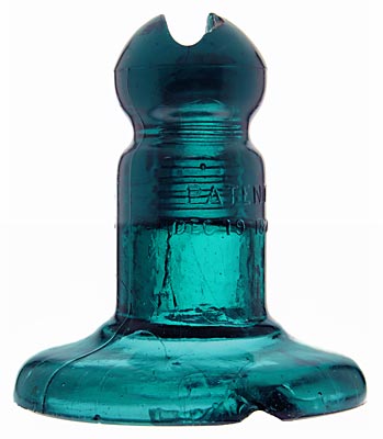 CD 317 CHAMBERS Dark Teal Blue; A standout color for your "candlestick" collection!