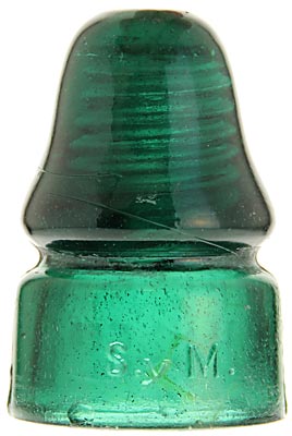 CD 133.5 TEL.FED.MEX. Teal Green; Crude Mexican piece!