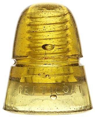 CD 145 H.G.CO. Yellow; Outstanding rare color!