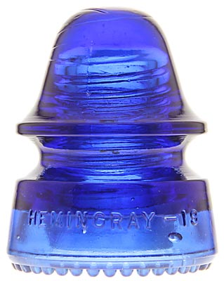 CD 162 HEMINGRAY-19 Deep Cobalt Blue; Popular signal color!