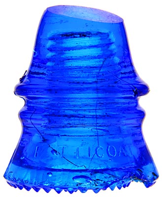 CD 151 H.G.CO., Peacock Blue; A "high-roller" chair-leg!