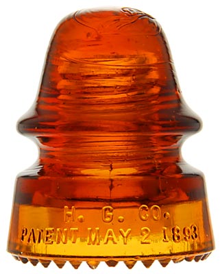 CD 162 H.G.CO., Bright Orange Amber; Signature color!