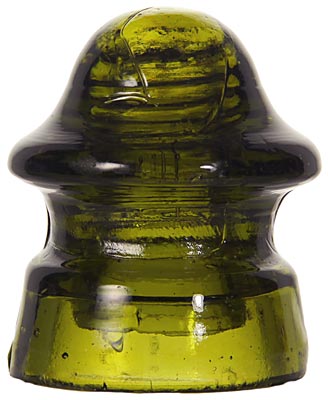 CD 166.2 {Unembossed Pennycuick}, Deep Yellow Olive Green; Awesome unembossed Pennycuick!