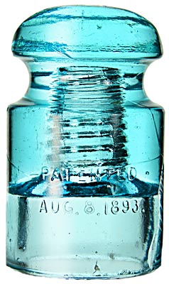 CD 268.5 STANDARD GLASS INSULATOR CO., Bright Blue; Tough CD!