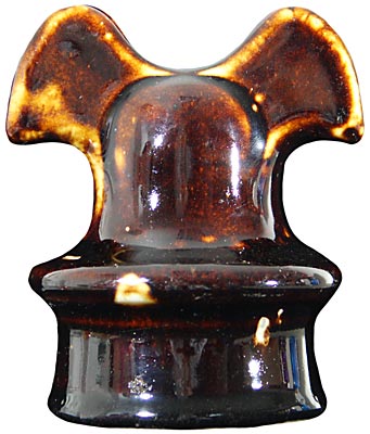 U-395 "Mickey Mouse", Mottled Brown; A great companion for your glass Mickey!
