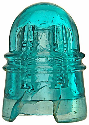 CD 158.2 BOSTON BOTTLE WORKS, Bright Blue; The classic "Boston Barrel"!