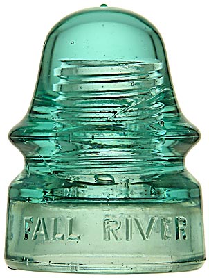 CD 134 FALL RIVER POLICE SIGNAL, Light Green Aqua; Another unique Fall River, MA piece in great condition!