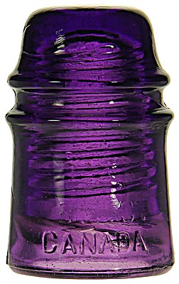 CD 121 CANADA, Deep Purple; Nice rich purple color!
