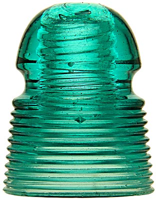 CD 144 "Foree Bain", Blue Aqua; Great ridges!