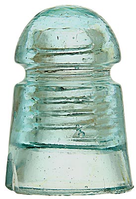 CD 104 STANDARD GLASS INSULATOR CO., Light Aqua; An old standard!