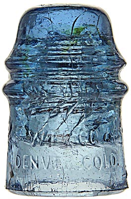 CD 121 W.F.G.CO., Dark Cornflower Blue; Classic and crude!