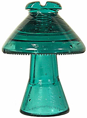 CD 304/310 HEMINGRAY, Blue Aqua; The "Coolie Hat"!