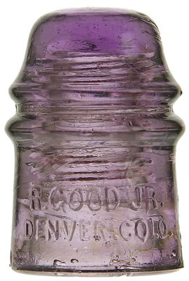 CD 121 R. GOOD JR., Purple; A "Good" "Denver" color!