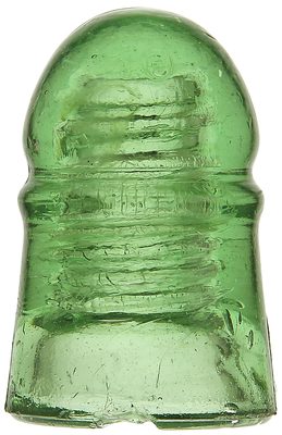 CD 126.3 W. BROOKFIELD, Yellowy Lime Green; The short-lived "American Union" style!