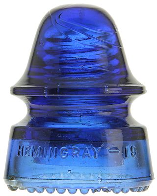 CD 162 HEMINGRAY-19, Deep Rich Cobalt Blue; Always popular!