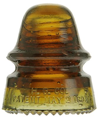 CD 162 H.G. CO., Red Amber/Gingerale Two Tone; "Amberina"?