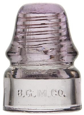 CD 133 B.G.M. CO., Light Pinkish Purple; Clean and shiny!