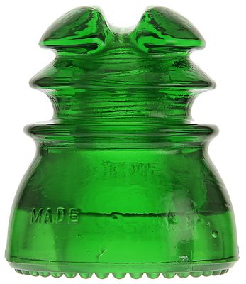 CD 214 HEMINGRAY, Bright 7-up Green; Popular with collectors!