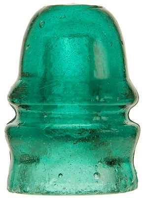 CD 732 {Unembossed}, Translucent Green Aqua w/ Milky Veils; Milky, fizzy, jadey!