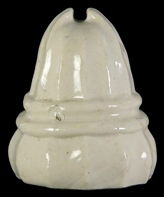 U-980 "Horned Elliott", White Porcelain; Desirable and mint!