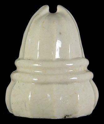 U-980 "Horned Elliott", White Porcelain; Desirable and mint!