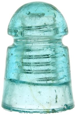 CD 104 STANDARD GLASS INSULATOR CO., Light Aqua