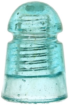 CD 104 STANDARD GLASS INSULATOR CO., Light Aqua