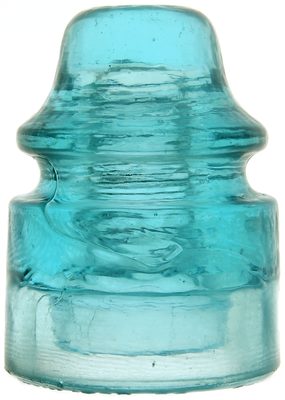 CD 157.5 STANDARD GLASS INSULATOR CO., Light Blue