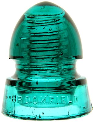 CD 149 BROOKFIELD, Rich Deep Aqua; the tough BROOKFIELD embossed variant