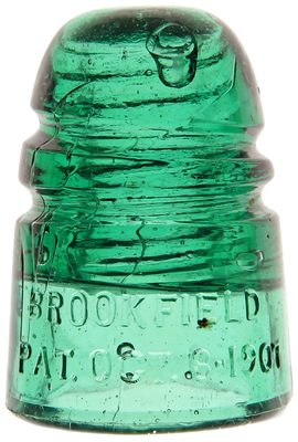 CD 110 BROOKFIELD, Rich Green; Tough and desirable color in great shape!