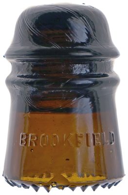 CD 121 BROOKFIELD, Dark Orange Amber; Desirable color that passes light well!