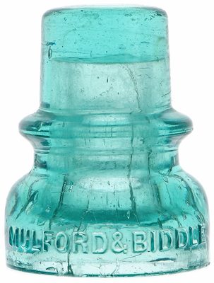 CD 735 MULFORD & BIDDLE, Light Aqua; But not a "U.P.R.R."!