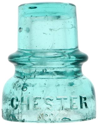 CD 735 CHESTER, Light Aqua; Mainly used on the "Collins" line in British Columbia.!