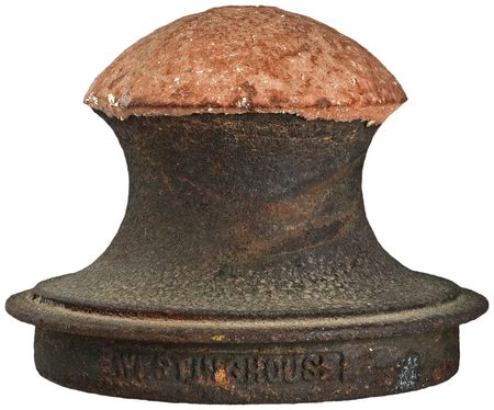 WESTINGHOUSE, Metal/Composite; Likely a trolley insulator!