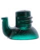 CD 791 "Baby Teapot", Dark Teal Green; Super rare, great color and great condition!