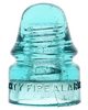 CD 133 CITY FIRE ALARM, Light Blue Aqua; Fall River special!