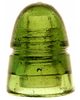 CD 145 AM. INSULATOR CO., Yellow Olivey Green; "Bullet style" in a nice green shade!