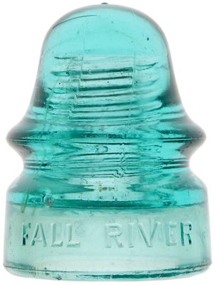 CD 134 FALL RIVER POLICE SIGNAL, Light Aqua; if you FALL into the RIVER you can SIGNAL the POLICE with this piece!