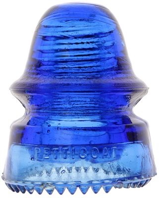 CD 162 HEMINGRAY, Bright Cobalt Blue; the always popular cobalt signal!