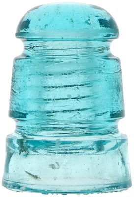 CD 114.2 STANDARD GLASS INSULATOR CO., Light Blue Aqua; tough CD and a nice addition to your "Standard" collection!