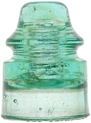 CD 138.2 STANDARD GLASS INSULATOR CO., Light Green; super tough color and in very good condition!