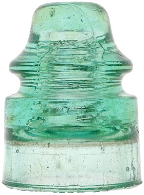 CD 138.2 STANDARD GLASS INSULATOR CO., Light Green; super tough color and in very good condition!