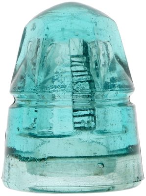 CD 158 BOSTON BOTTLE WORKS, Light Aqua; classic Boston!